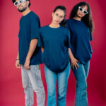 Pure Basic Tee-Navy blue